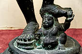 Collection of Chola bronze of the old Royal Palace, Thanjavur Tamil Nadu. 